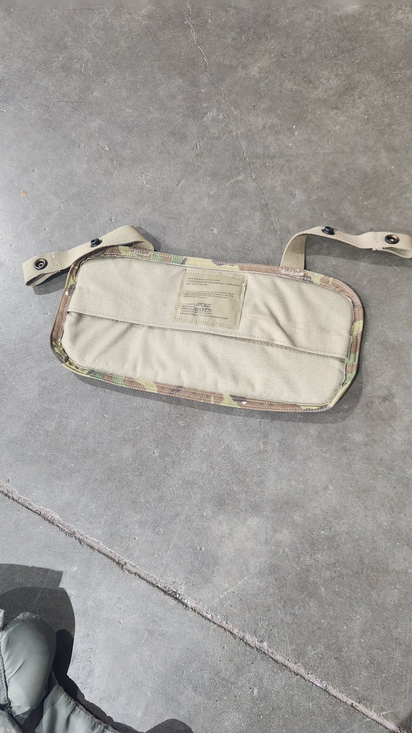 USGI IOTV Lower Back Protector