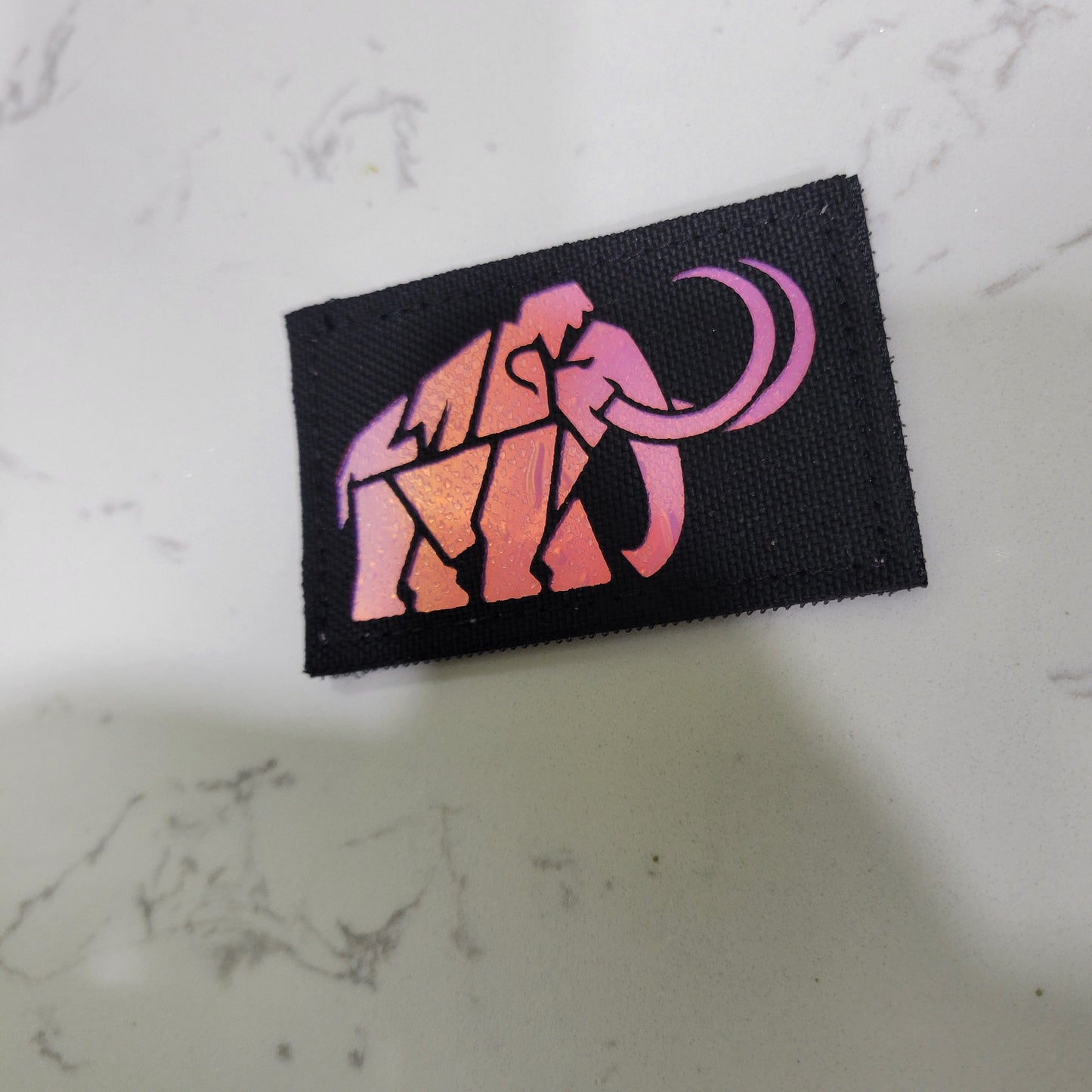 Poppins' Patches Geometric Mammoth Laser Cut Patch