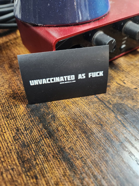 ODGG Unvaccinated PVC Sticker