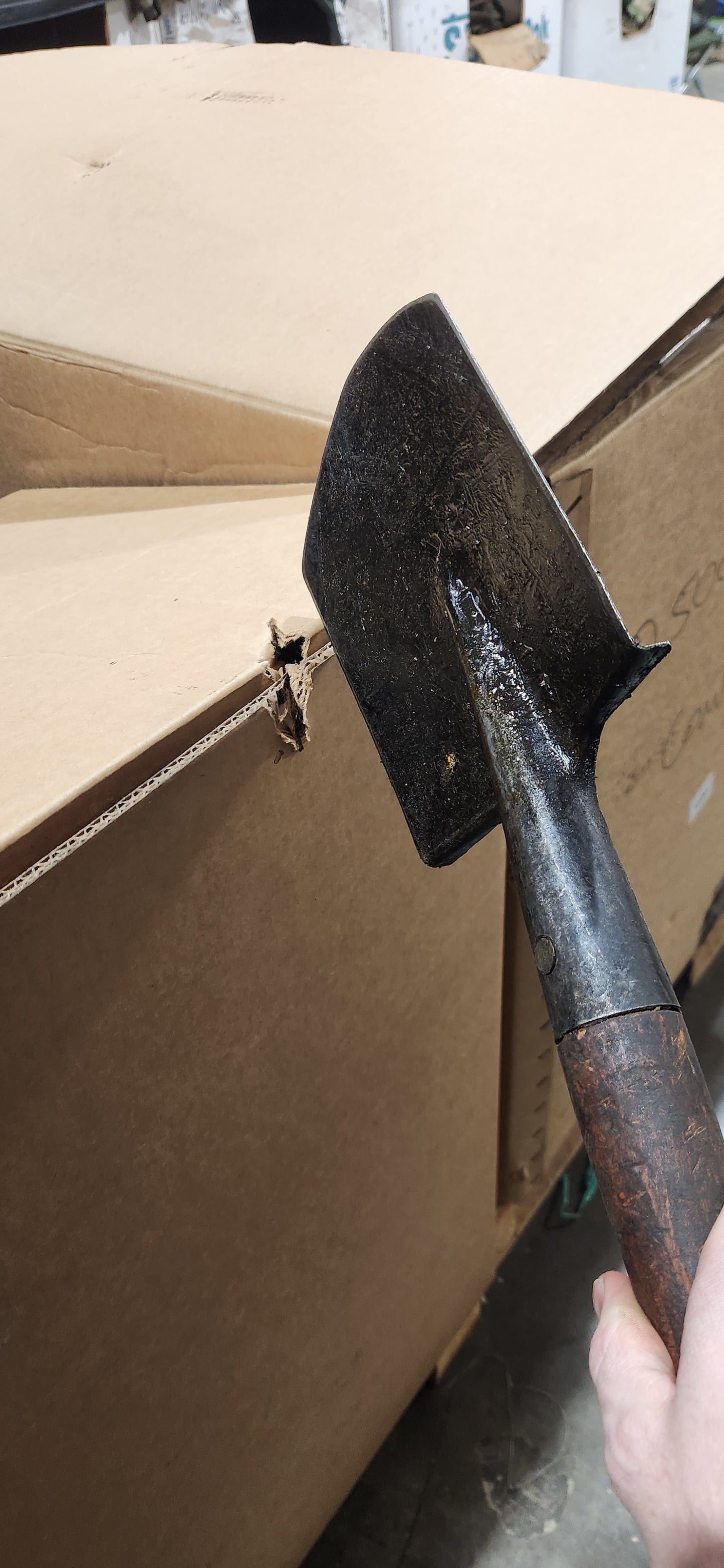 Hungarian Surplus Straight Handle Shovel - Used