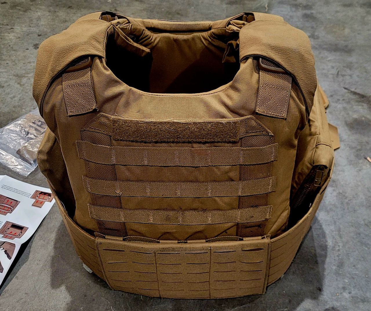 USMC Surplus Plate Carrier Gen III IMTV - Coyote Brown