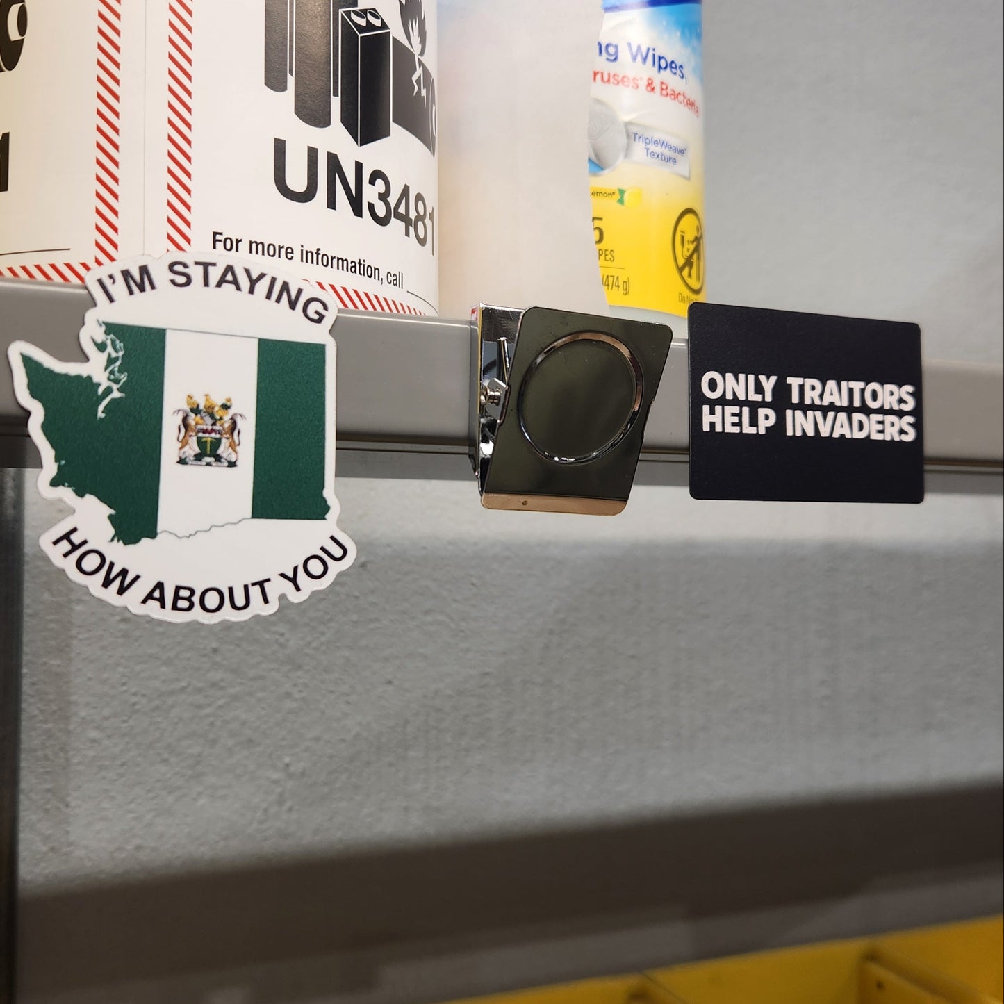 Magnets on a bar