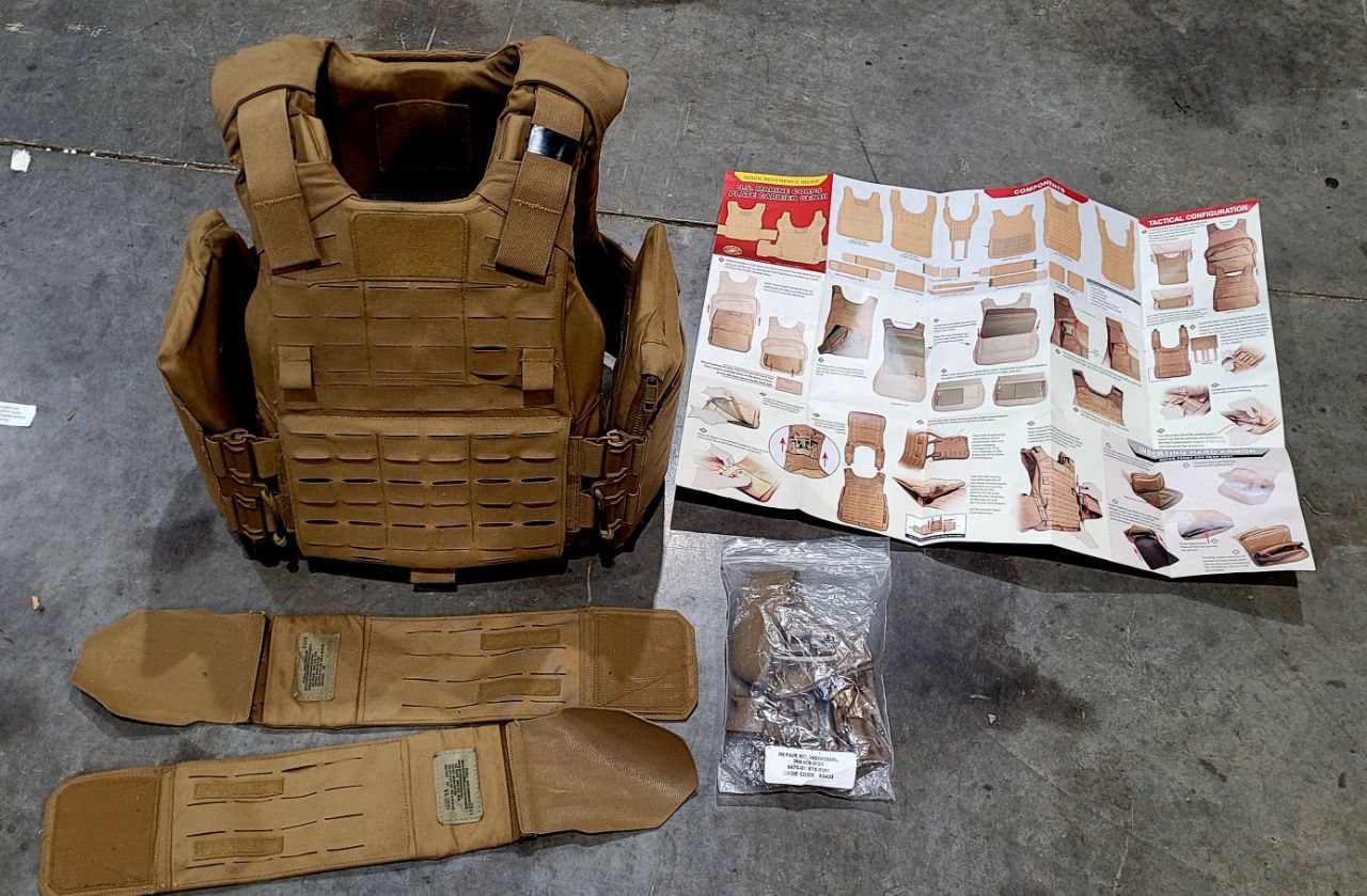 USMC Surplus Plate Carrier Gen III IMTV - Coyote Brown