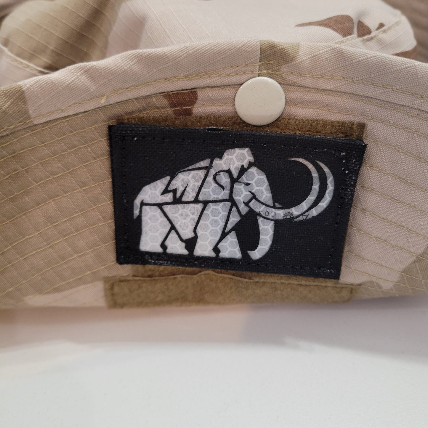 Poppins' Patches Geometric Mammoth Laser Cut Patch