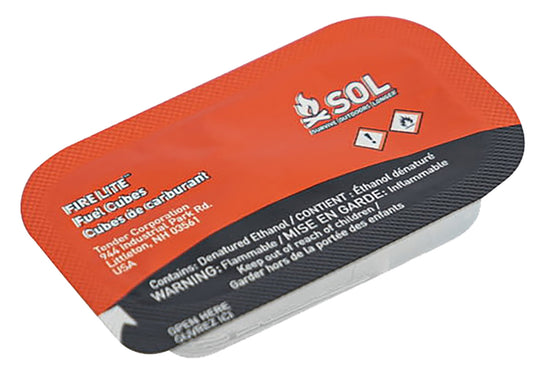 SOL Fire Lite Fuel Cubes