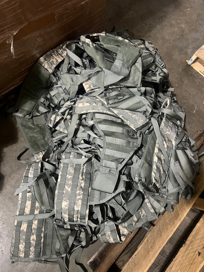 A pile of surplus FLCs on the ground