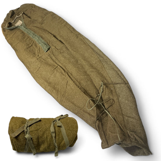 US Military Surplus Vintage Wool Sleeping Bag