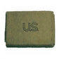Green fabric with 'U.S.' embroidery on a white background