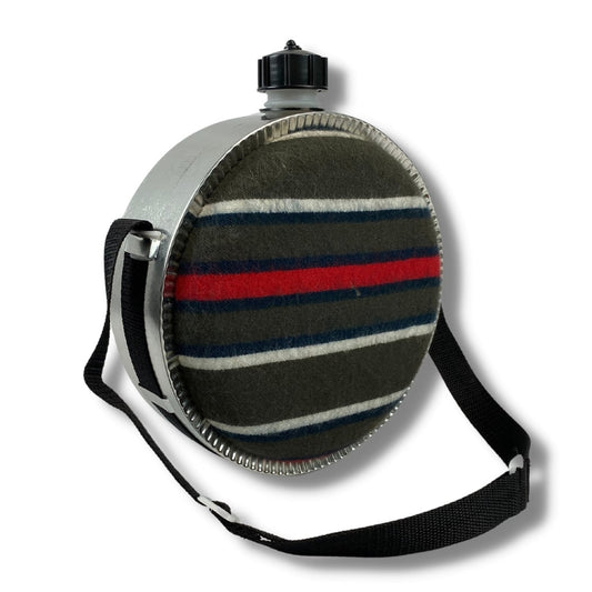 Western Style 4 Quart Round Canteen