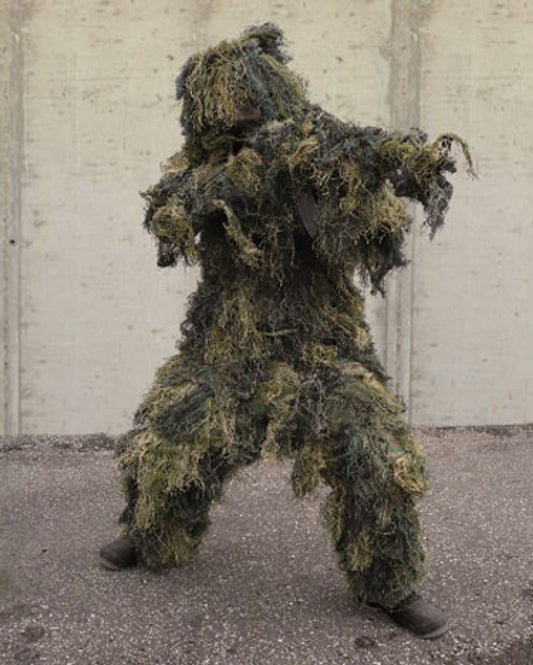 MIL-TEC Woodland Camo FR 4-Pc Ghillie Suits