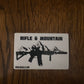 ODGG RIFLE & - STICKERS