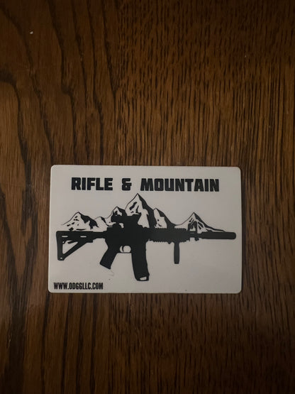 ODGG RIFLE & - STICKERS