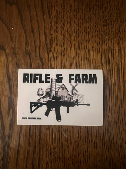 ODGG RIFLE & - STICKERS