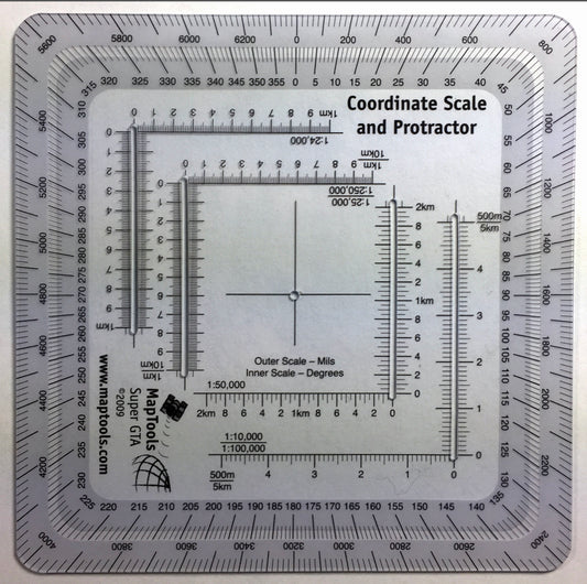 MapTools Protractor - Full Size