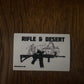ODGG RIFLE & - STICKERS