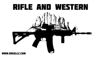 ODGG RIFLE & - STICKERS