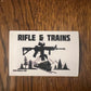 ODGG RIFLE & - STICKERS